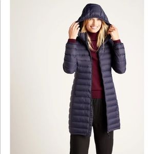 Lightweight Down Long Puffer Jacket